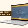 Colour Block Design PowerPoint Template