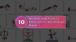 Health and Fiteness Characters