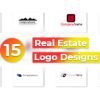 Eye-Catching Real Estate Logos for Marketing Materials | Vibrant Colors & Designs