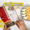 Food Menus Pack 1: Professional Restaurant Menu Design Templates for Graphics
