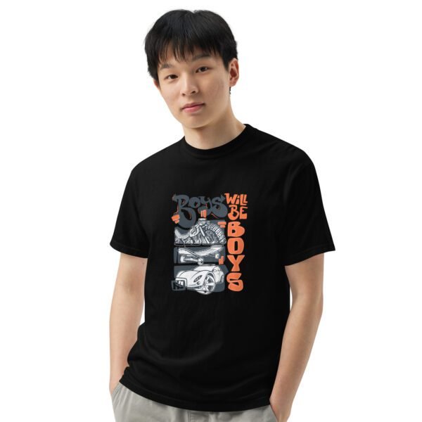 Premium Unisex Garment-Dyed Heavyweight T-Shirt - Shop Now! - Image 3