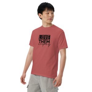 Unisex garment-dyed heavyweight t-shirt