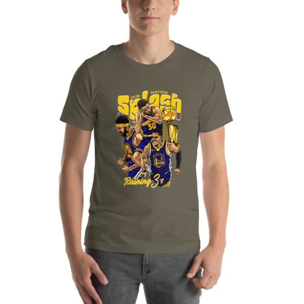 Shop Nation Running Dub Splash T-Shirt in Various Colors and Sizes - 100% Cotton, Lightweight, Perfect for Sports - On-Demand Production to Reduce Overproduction - Buy Now! - Image 25