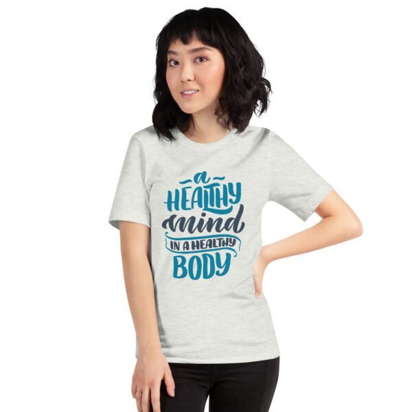 Mind and Body Fitness Shirt - Healthy Mind in a Healthy Body | Available in Various Colors and Sizes | Fitness T-Shirts - Image 49