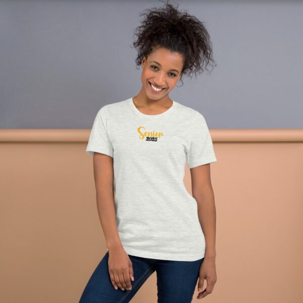 2025 Senior Year Tee - Senior Pride Shirt in Ash, Athletic Heather, Citron, and More - Sizes S-4XL - Image 25