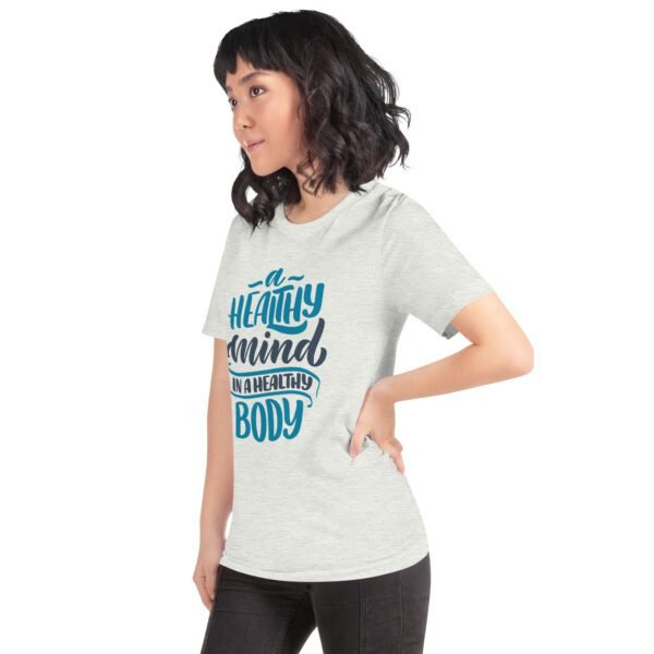 Mind and Body Fitness Shirt - Healthy Mind in a Healthy Body | Available in Various Colors and Sizes | Fitness T-Shirts - Image 50