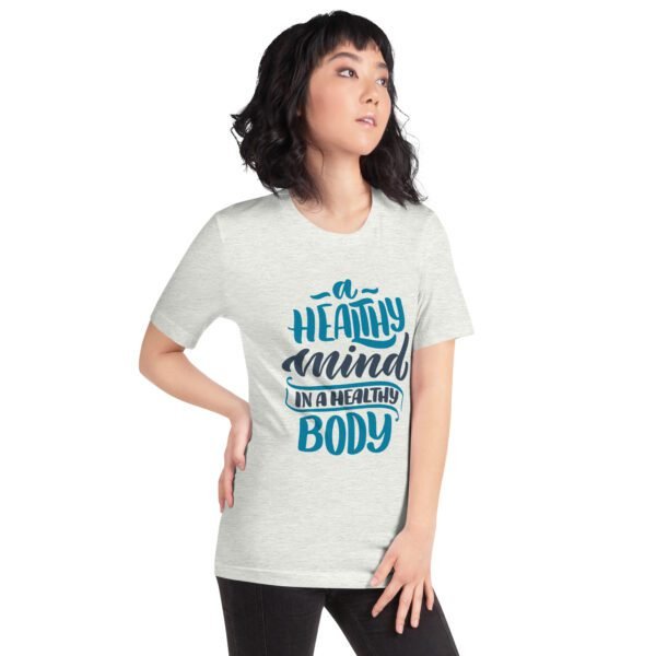 Mind and Body Fitness Shirt - Healthy Mind in a Healthy Body | Available in Various Colors and Sizes | Fitness T-Shirts - Image 51
