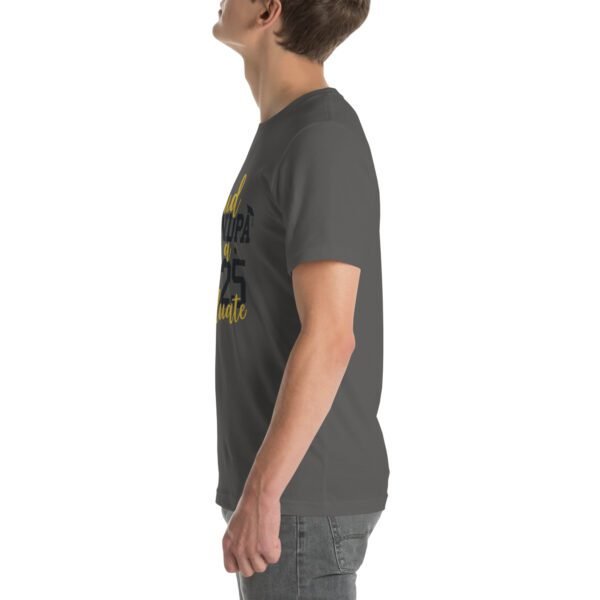 2025 Graduate Seniors T-Shirt in Asphalt, Citron, and Heather Mint - Grandpa's Pride Tee in Sizes 2XL-4XL, S-XL - Image 10