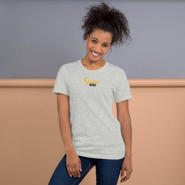2025 Senior Year Tee - Senior Pride Shirt in Ash, Athletic Heather, Citron, and More - Sizes S-4XL - Image 13