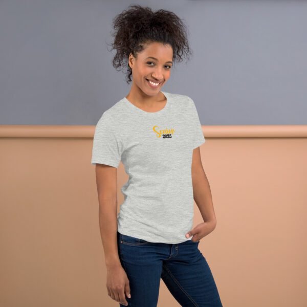 2025 Senior Year Tee - Senior Pride Shirt in Ash, Athletic Heather, Citron, and More - Sizes S-4XL - Image 16