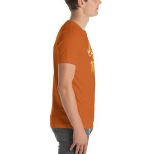 Autumn Aqua Unisex T-Shirt in Heather Orchid Berry Ocean Blue - XS-5XL | Lightweight
