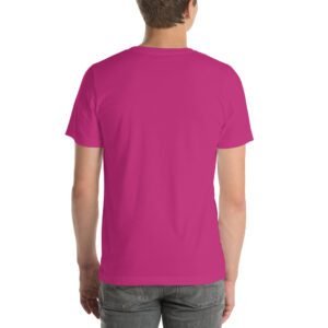 Autumn Aqua Unisex T-Shirt in Heather Orchid Berry Ocean Blue - XS-5XL | Lightweight