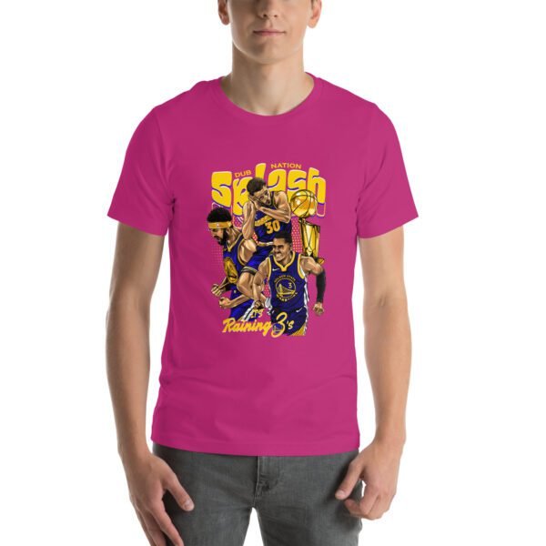 Shop Nation Running Dub Splash T-Shirt in Various Colors and Sizes - 100% Cotton, Lightweight, Perfect for Sports - On-Demand Production to Reduce Overproduction - Buy Now! - Image 19