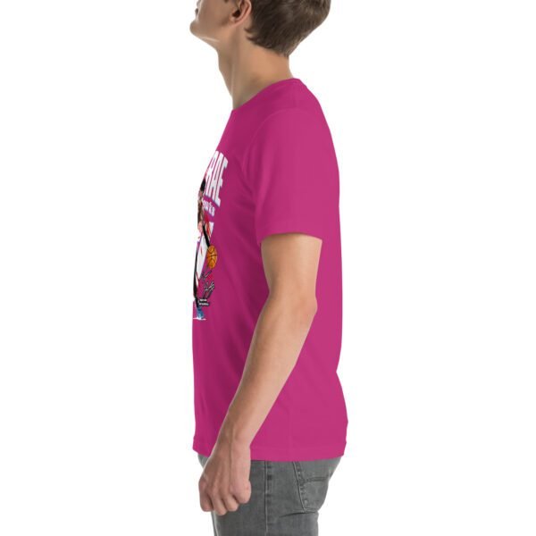 Sporty Vibes T-Shirt: Aqua, Berry, Black, Heather Midnight Navy, Heather Orange, Heather True Royal, Mauve, Mustard, Tan - Sizes 2XL-4XL, Lightweight 100% Combed Cotton, Ideal for Sports Enthusiasts - Image 15