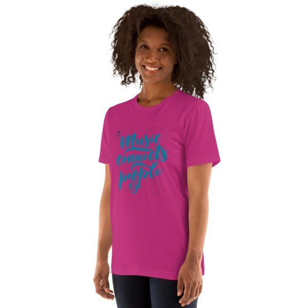 Universal Language of Music Tee - Music T-Shirt for Men and Women - Lightweight and Comfortable - Music Lover Gift - On-Demand Production - Music Apparel - Music Merchandise - Image 15