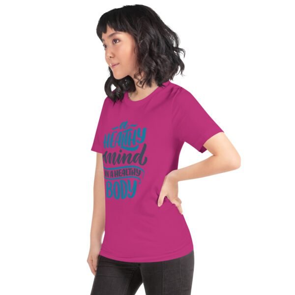 Mind and Body Fitness Shirt - Healthy Mind in a Healthy Body | Available in Various Colors and Sizes | Fitness T-Shirts - Image 20