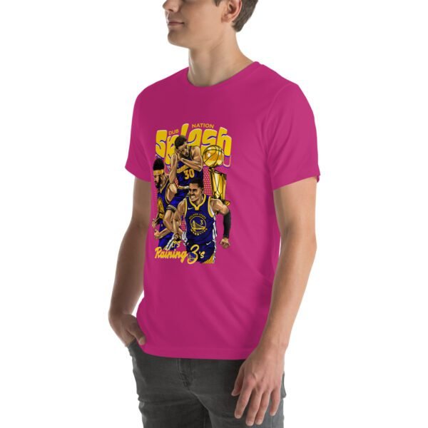 Shop Nation Running Dub Splash T-Shirt in Various Colors and Sizes - 100% Cotton, Lightweight, Perfect for Sports - On-Demand Production to Reduce Overproduction - Buy Now! - Image 22