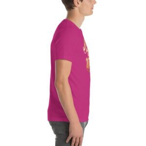 Autumn Aqua Unisex T-Shirt in Heather Orchid Berry Ocean Blue - XS-5XL | Lightweight