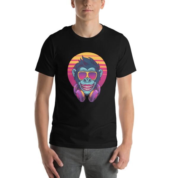 Music Lover's T-Shirt in Black, Citron, Heather Prism Ice Blue, Kelly, Orange, Red, Soft Cream, Tan - XS-4XL - 100% Cotton - Music T-Shirts - Image 2