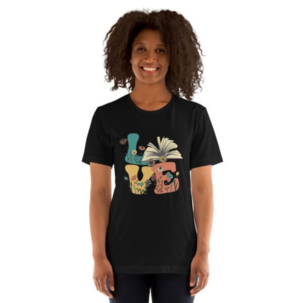 Vintage Unisex Love Vibes T-Shirt in Multiple Colors and Sizes - 100% Cotton Lightweight Tee with On-Demand Production