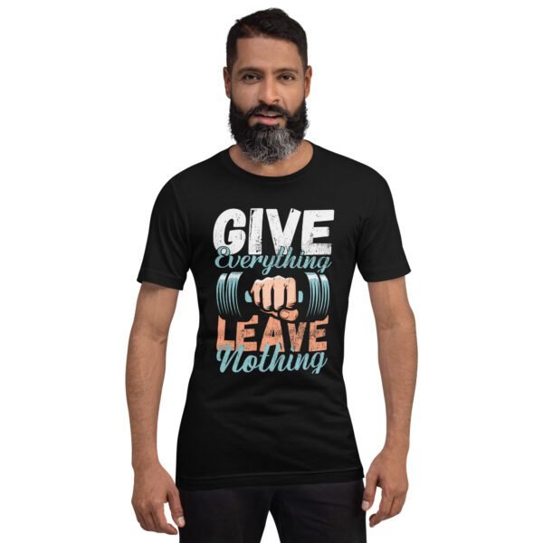 Max Effort Gym Tee: Black, Brown, Red & More - Sizes XS-5XL - 100% Cotton Fitness T-Shirt - Image 5
