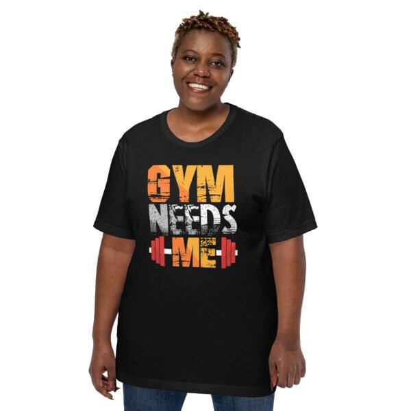 Premium Gym T-Shirt Collection: Black Heather, Brown, Cardinal, and More - Gym Needs Me - XS-5XL - 100% Cotton - Fitness Tees - Image 5