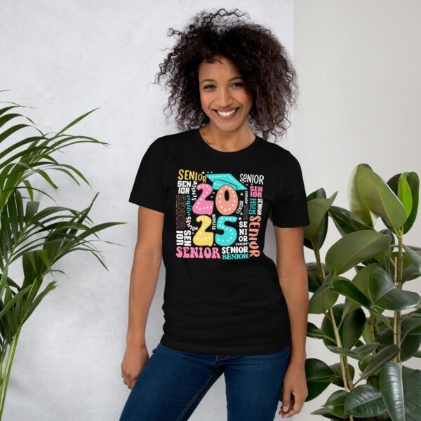 Senior Year 2025 T-Shirt Collection: Soft Cotton Blend in Various Colors & Sizes - Perfect for Seniors - On-Demand Production - Shop Now!