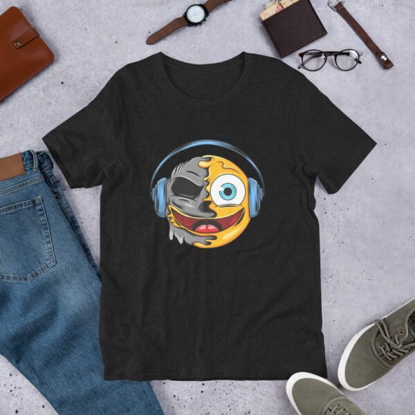 Soundwave Passion Men’s Music Lovers Shirt in Black Heather, Navy, Blue, Mustard, Red, Tan, Toast, White - 100% Cotton - Lightweight & Comfortable - Music Enthusiasts - On-Demand Production - Music T-Shirts - Image 2