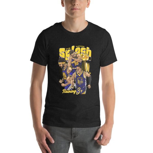 Shop Nation Running Dub Splash T-Shirt in Various Colors and Sizes - 100% Cotton, Lightweight, Perfect for Sports - On-Demand Production to Reduce Overproduction - Buy Now! - Image 2