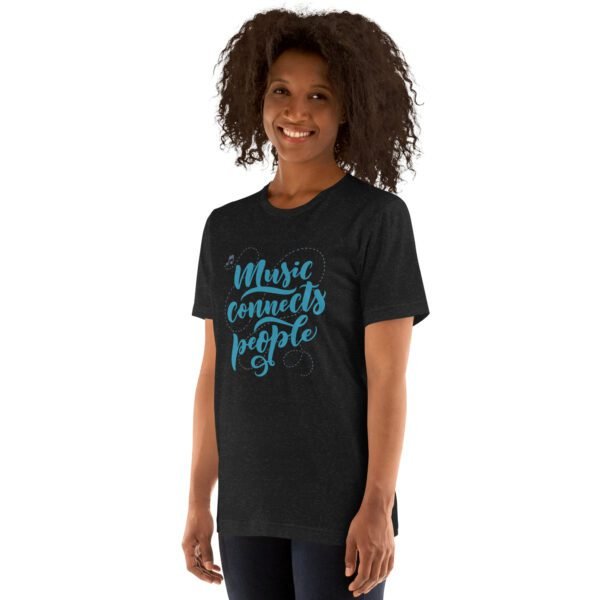 Universal Language of Music Tee - Music T-Shirt for Men and Women - Lightweight and Comfortable - Music Lover Gift - On-Demand Production - Music Apparel - Music Merchandise - Image 3