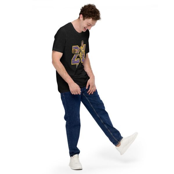 Ultimate Fitness Lover T-Shirt in Black Heather, Citron, Ice Blue, Lilac, Mint, Kelly, Red, Toast, White - XS-4XL - 100% Combed Cotton - Lightweight & Comfortable - Ideal for Sports Enthusiasts - On-Demand Production - Made in Nicaragua, Mexico, Honduras, or US - 4.2 oz./yd.² - Image 3