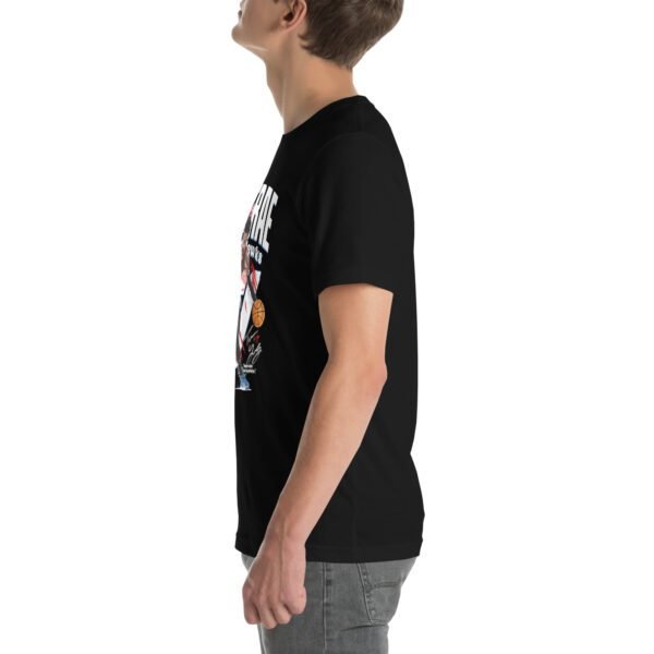 Sporty Vibes T-Shirt: Aqua, Berry, Black, Heather Midnight Navy, Heather Orange, Heather True Royal, Mauve, Mustard, Tan - Sizes 2XL-4XL, Lightweight 100% Combed Cotton, Ideal for Sports Enthusiasts - Image 3