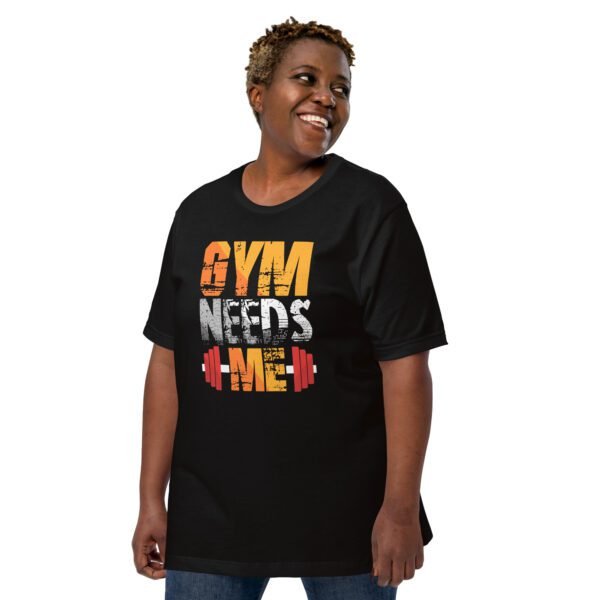Premium Gym T-Shirt Collection: Black Heather, Brown, Cardinal, and More - Gym Needs Me - XS-5XL - 100% Cotton - Fitness Tees - Image 7