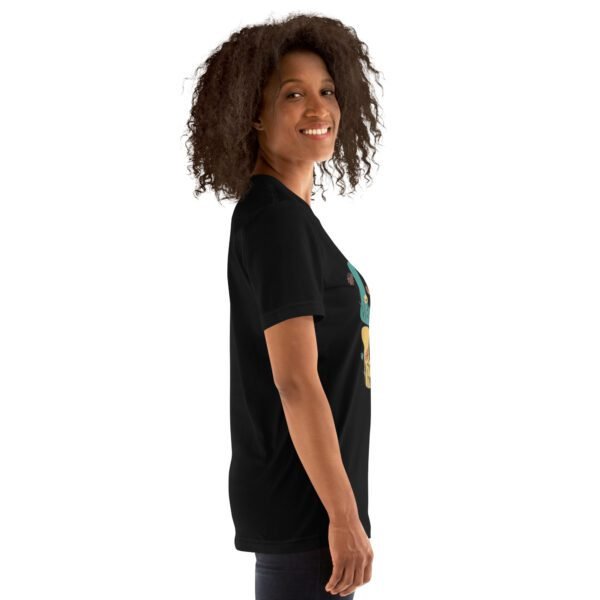 Vintage Unisex Love Vibes T-Shirt in Multiple Colors and Sizes - 100% Cotton Lightweight Tee with On-Demand Production - Image 6