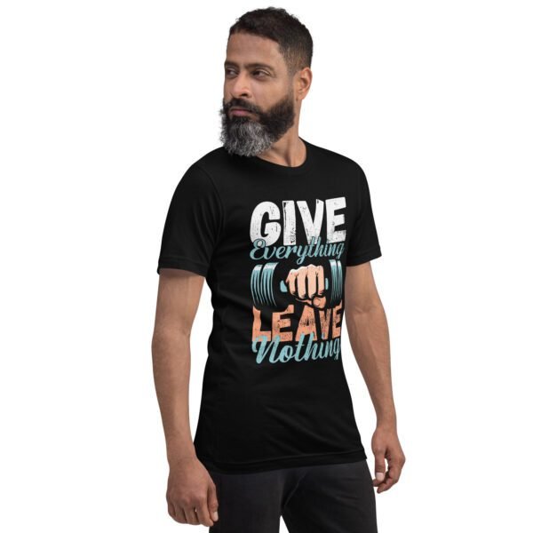Max Effort Gym Tee: Black, Brown, Red & More - Sizes XS-5XL - 100% Cotton Fitness T-Shirt - Image 8