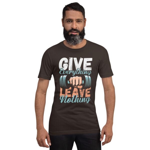 Max Effort Gym Tee: Black, Brown, Red & More - Sizes XS-5XL - 100% Cotton Fitness T-Shirt - Image 21