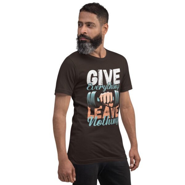 Max Effort Gym Tee: Black, Brown, Red & More - Sizes XS-5XL - 100% Cotton Fitness T-Shirt - Image 24