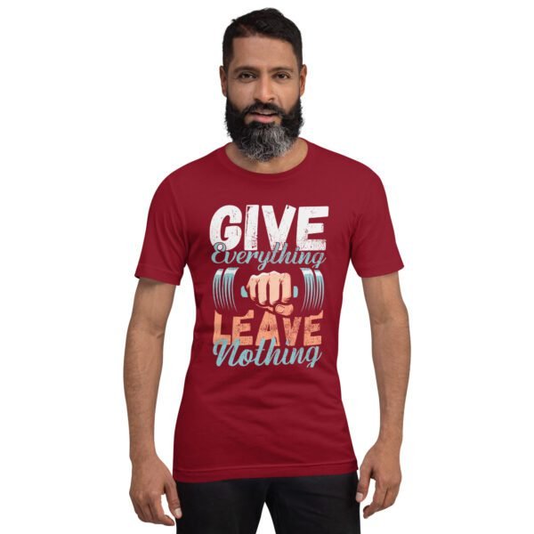 Max Effort Gym Tee: Black, Brown, Red & More - Sizes XS-5XL - 100% Cotton Fitness T-Shirt - Image 17
