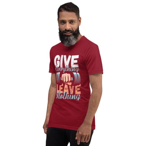Max Effort Gym Tee: Black, Brown, Red & More - Sizes XS-5XL - 100% Cotton Fitness T-Shirt - Image 19