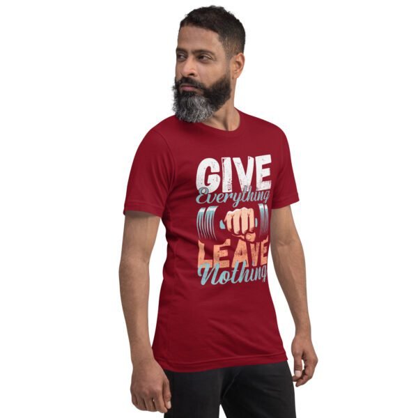 Max Effort Gym Tee: Black, Brown, Red & More - Sizes XS-5XL - 100% Cotton Fitness T-Shirt - Image 20