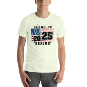 Class of 2025 Senior Year T-Shirt in Aqua, Ash, Citron, and More - Sizes S-4XL - Soft and Stylish