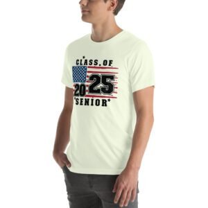 Class of 2025 Senior Year T-Shirt in Aqua, Ash, Citron, and More - Sizes S-4XL - Soft and Stylish