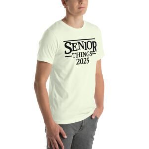 Senior Year T-Shirt 2025 in Aqua, Berry, Citron & More - 100% Combed Cotton - Lightweight & Comfortable - Available in XL, 2XL, 3XL - Ideal for Senior Year Celebrations