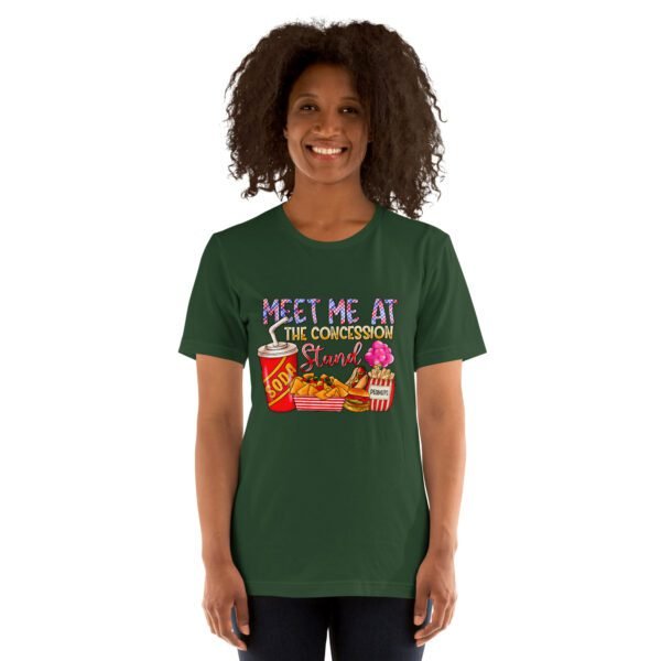 Forest Green Unisex Sports Lover T-Shirt | Heather Mint Heather Prism Lilac True Royal Mauve Orange Red Toast White | S-4XL | Lightweight Cotton | On-Demand Production - Image 7