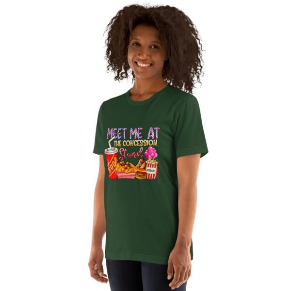 Forest Green Unisex Sports Lover T-Shirt | Heather Mint Heather Prism Lilac True Royal Mauve Orange Red Toast White | S-4XL | Lightweight Cotton | On-Demand Production - Image 9