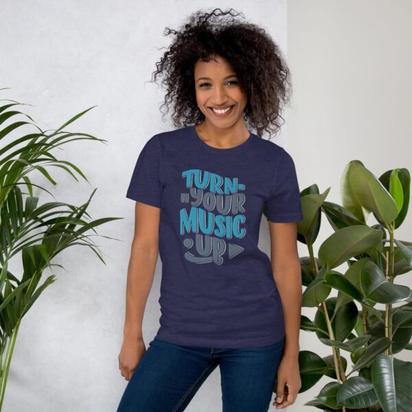 Trendy Music Lover's Tee in Black, Navy, Blue, Lilac, Orange, Red, Cream, White - XS-4XL - 100% Combed Cotton - Lightweight & Comfortable - Perfect for Music Enthusiasts - Made to Order - Image 5