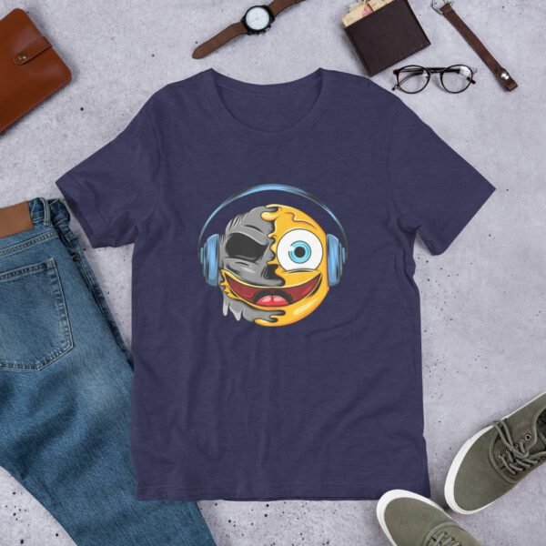 Soundwave Passion Men’s Music Lovers Shirt in Black Heather, Navy, Blue, Mustard, Red, Tan, Toast, White - 100% Cotton - Lightweight & Comfortable - Music Enthusiasts - On-Demand Production - Music T-Shirts - Image 3