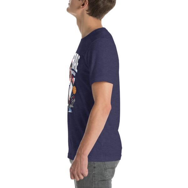 Sporty Vibes T-Shirt: Aqua, Berry, Black, Heather Midnight Navy, Heather Orange, Heather True Royal, Mauve, Mustard, Tan - Sizes 2XL-4XL, Lightweight 100% Combed Cotton, Ideal for Sports Enthusiasts - Image 9