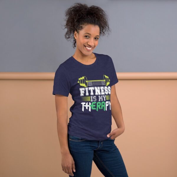 Fitness Is My Therapy Shirt - Berry, Black, Brown | S-4XL | 100% Cotton | Lightweight - Image 28