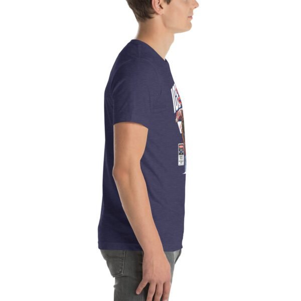 Sporty Vibes T-Shirt: Aqua, Berry, Black, Heather Midnight Navy, Heather Orange, Heather True Royal, Mauve, Mustard, Tan - Sizes 2XL-4XL, Lightweight 100% Combed Cotton, Ideal for Sports Enthusiasts - Image 11